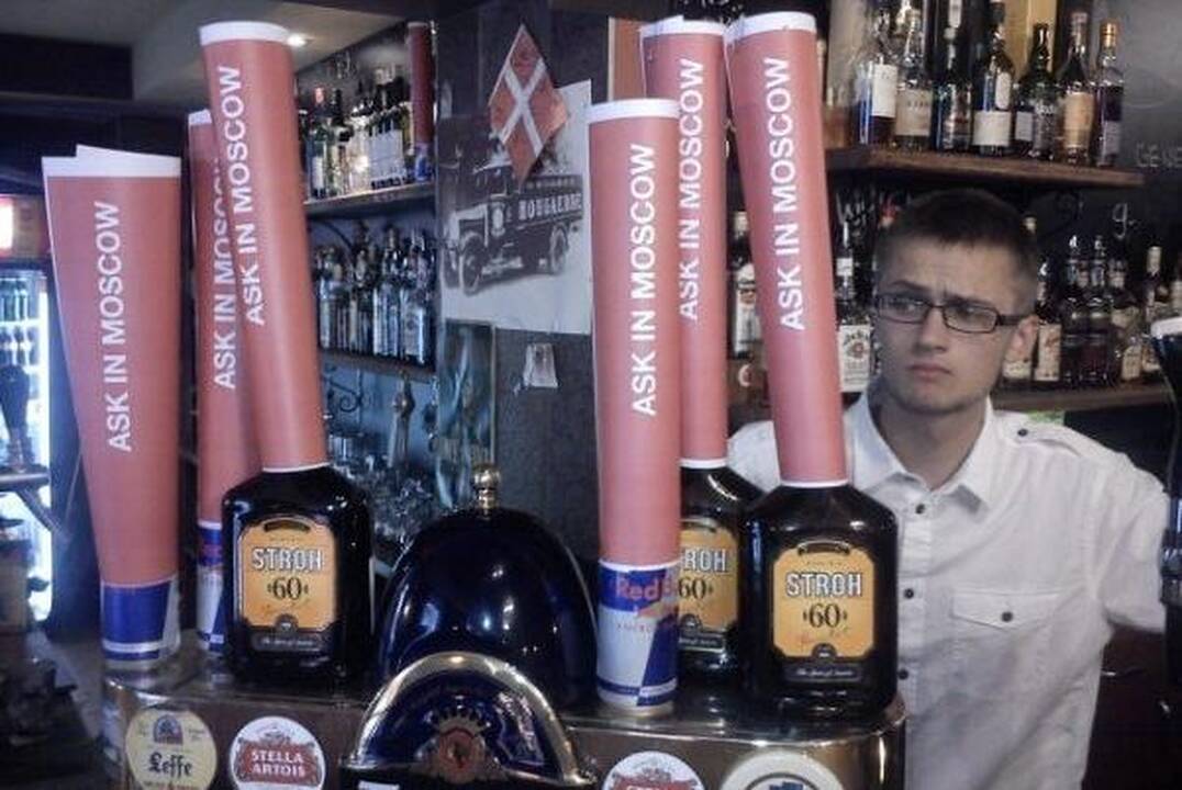 Vilniaus bare – austriškų gėrimų boikotas