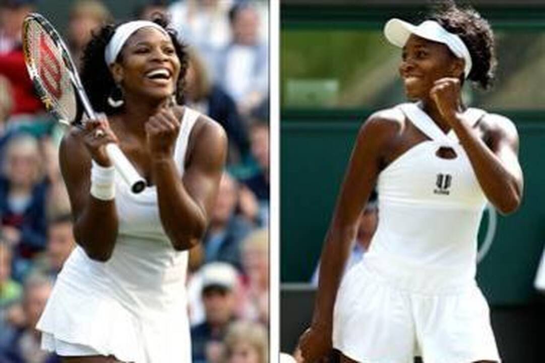 Vimbldono turnyro finale kovos seserys Williams