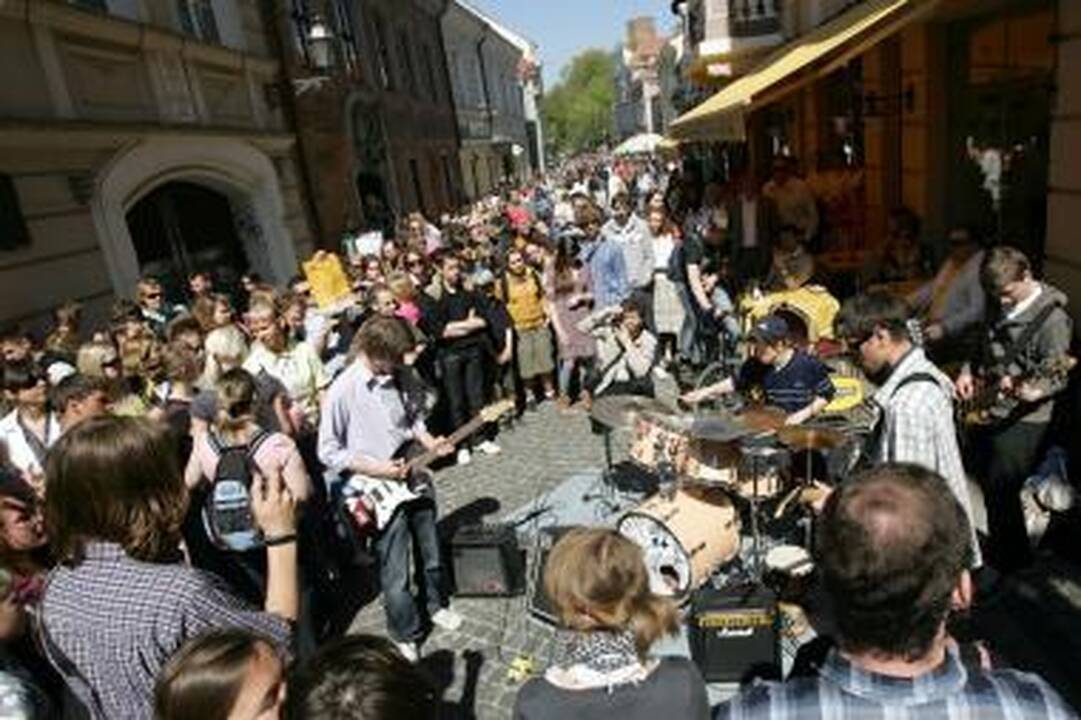 "Gatvės muzikos dienos" entuziastų nemažėja