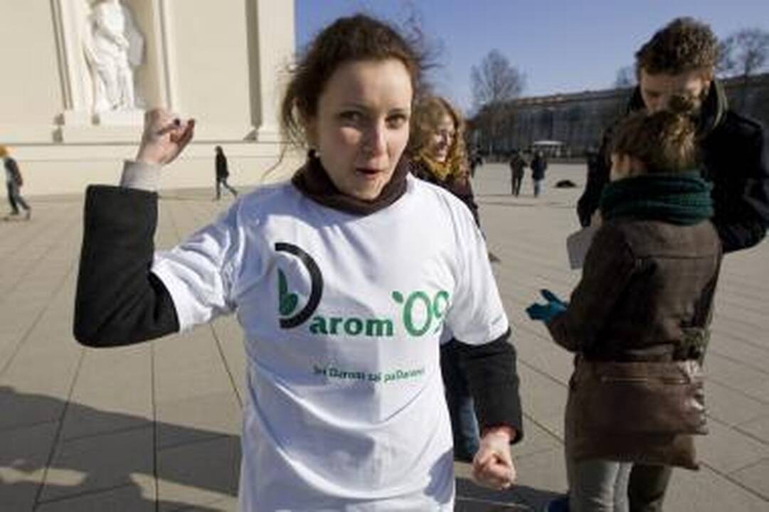 „Darom 2009“ viliojo vilniečius