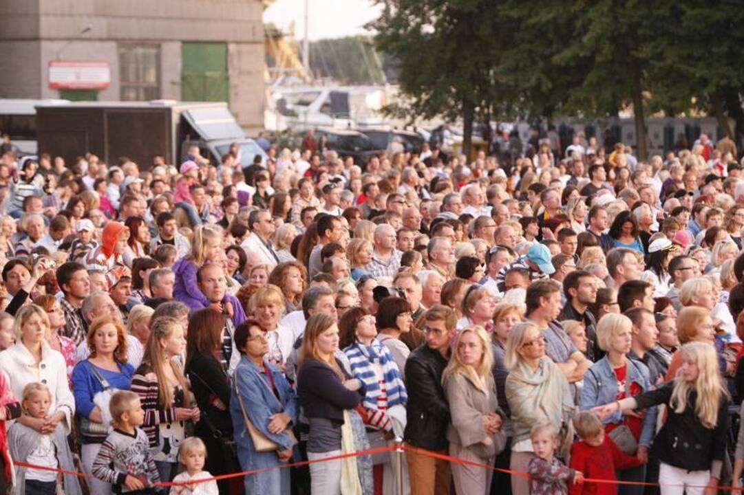Minios klaipėdiečių prie piliavietės atšventė mylimo miesto gimtadienį
