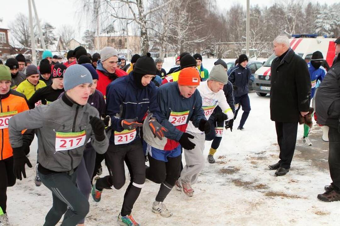 Bėgimo varžybose – A. Šliapcevo ir G. Norgilienės sėkmė