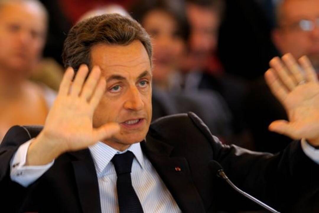Nicolas Sarkozy apsauga rūpinsis dešimt policininkų