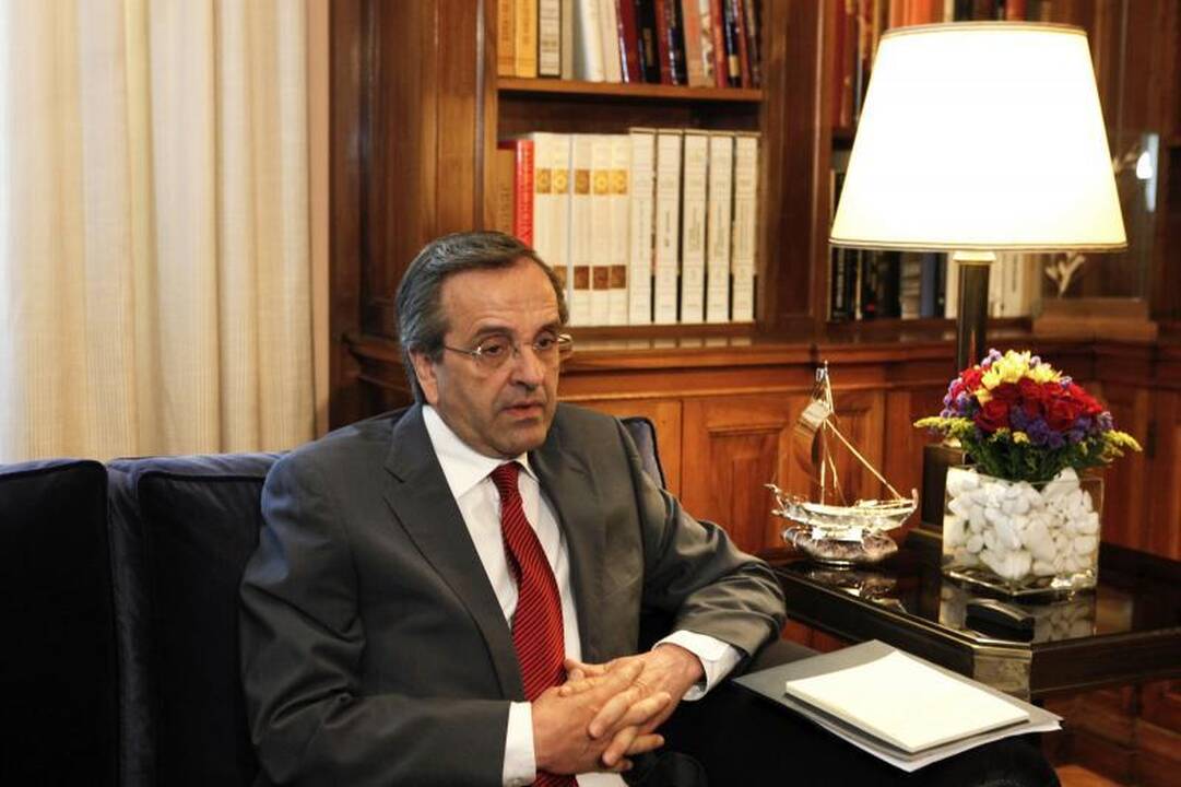 A.Samaras ragina sudaryti „nacionalinį susitarimą“ dėl vyriausybės