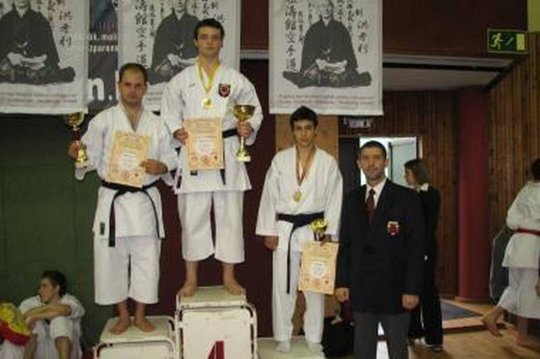 Šotokan karatė meistrai - tarp medalininkų