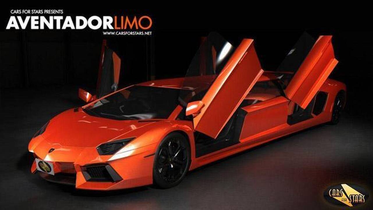 Super limuzinas „Lamborghini Limo“: paremk ir jis tavo