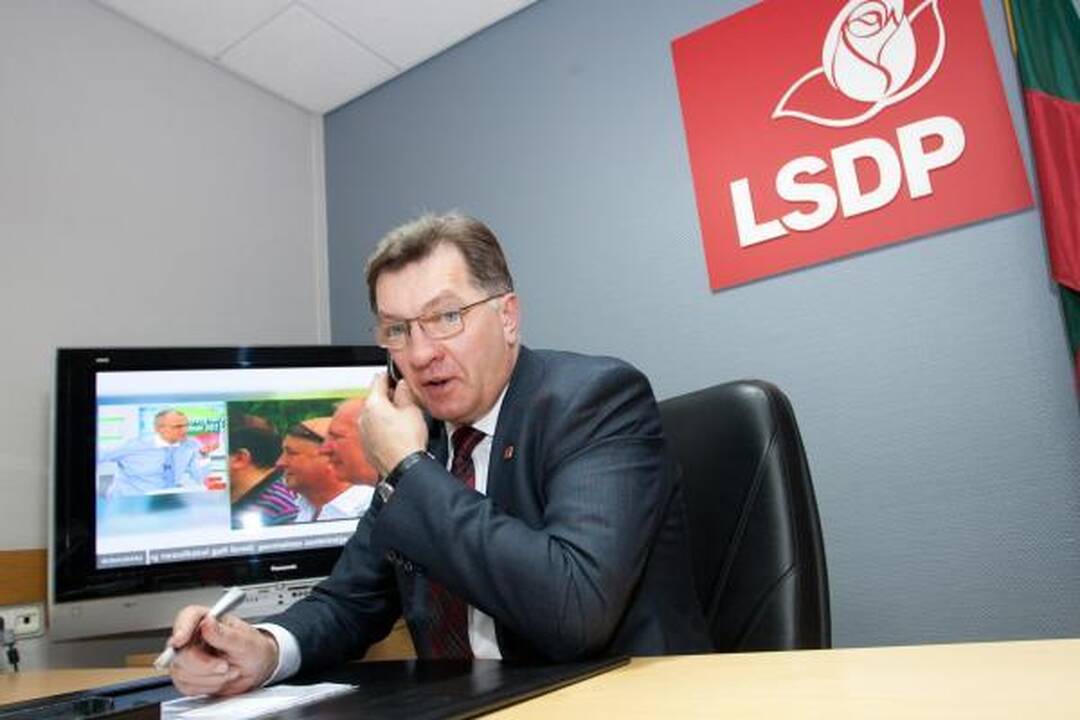 Socialdemokratai nusivylė rezultatais Vilniuje ir Klaipėdoje