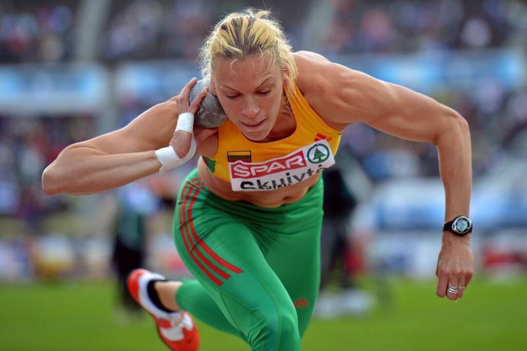 A.Skujytė varžysis rutulio stūmimo rungties finale