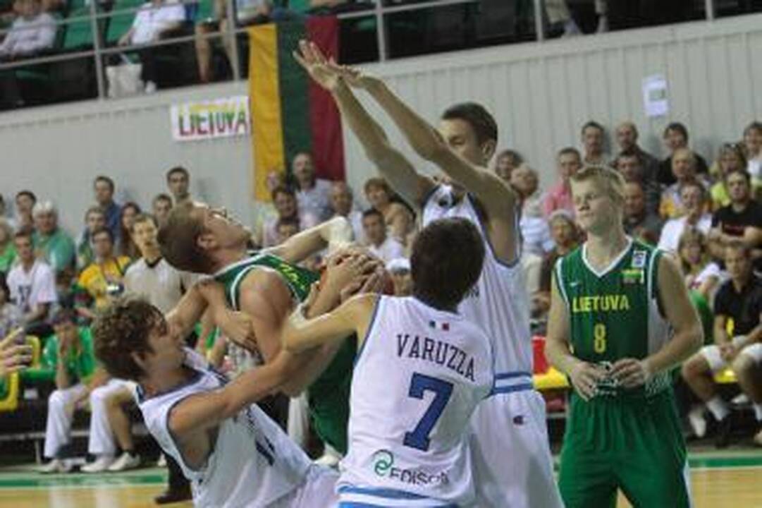 Lietuva – Italija: netikėtas pralaimėjimas 69:71 (papildyta)