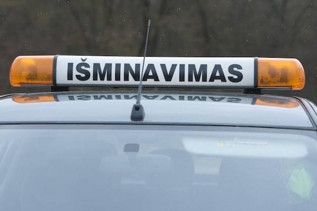 Fabijoniškėse rastas sprogmuo