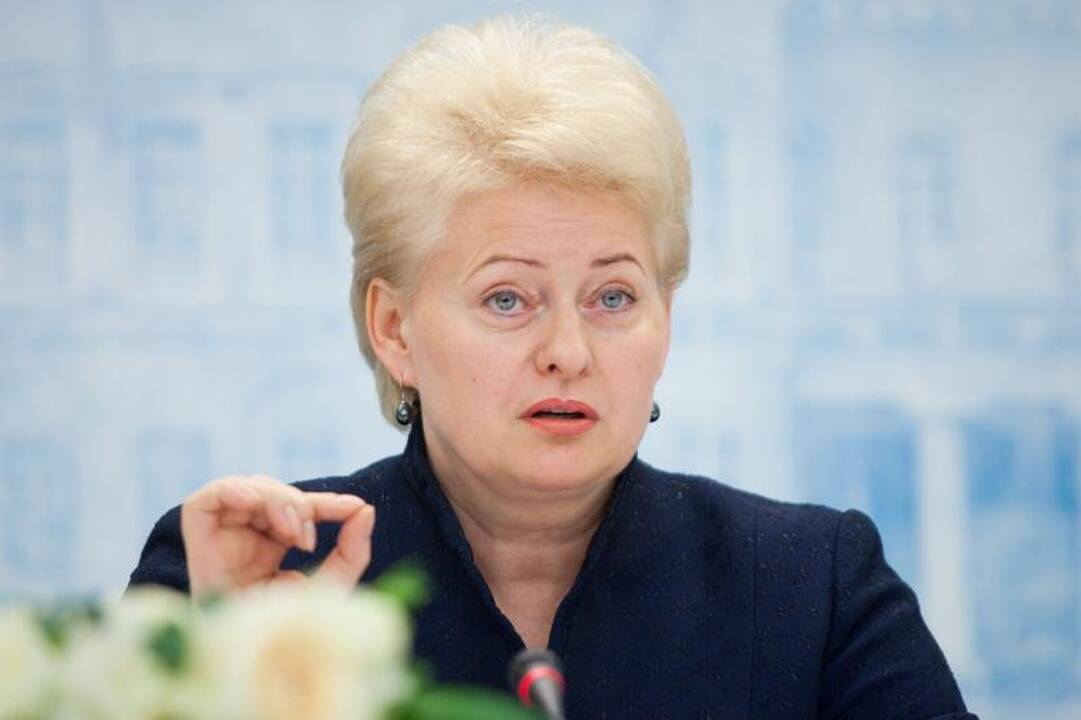Prezidentė: Europai būtina griežtesnė fiskalinė politika