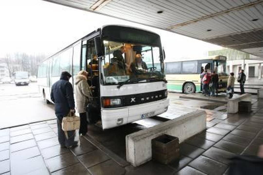 Policijos akiratyje – autobusai ir jų vairuotojai