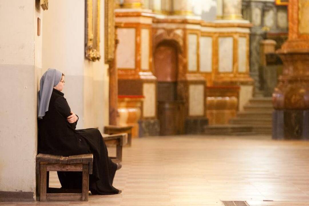 Labanore rengiamasi šventinti atstatytą bažnyčią