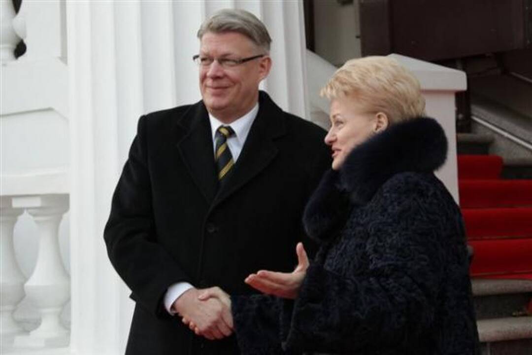 Baltijos šalių prezidentai kalbasi ir apie bendrą energetikos rinką