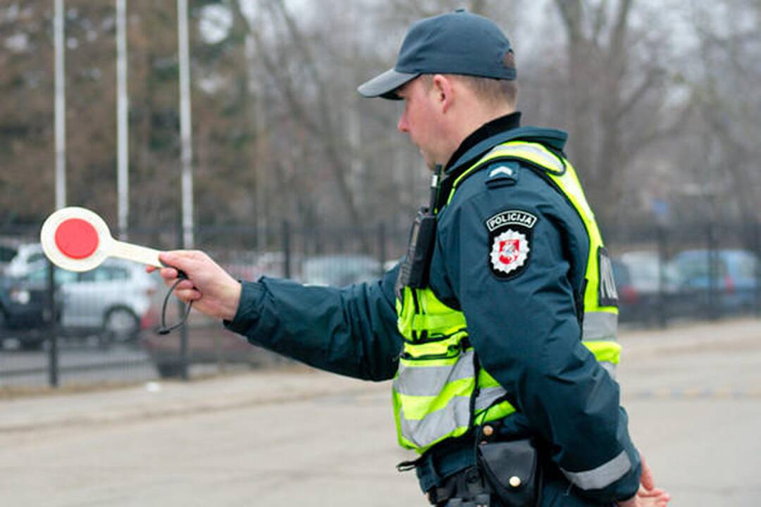 Policija Lietuvos keliuose rengs reidus 