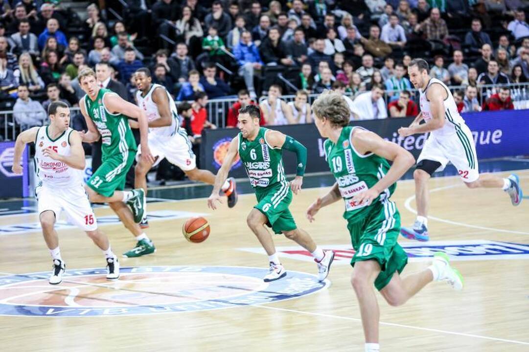 „Žalgiris“ patiesė M. Kalniečio „Lokomotiv-Kuban“ ekipą (komentarai)