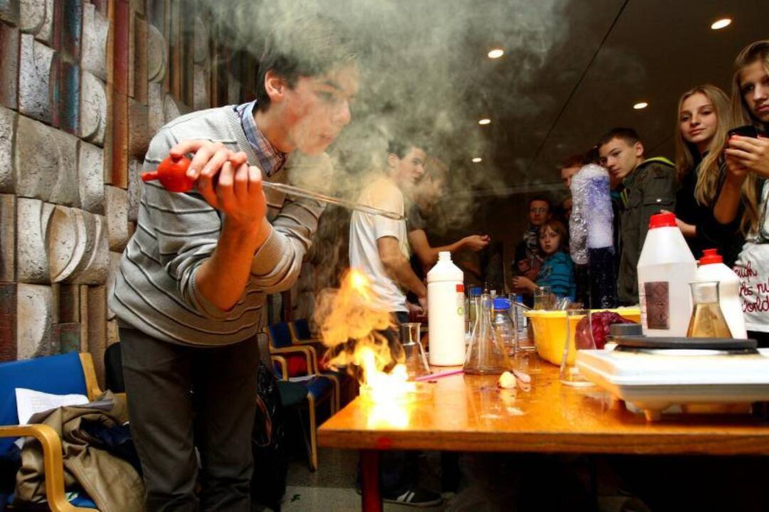 KTU studentai stebins pribloškiamais eksperimentais