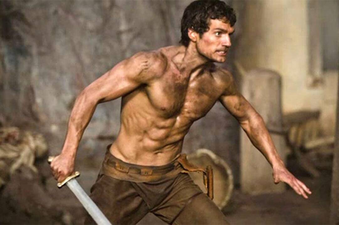Dėl vaidmens epe „Nemirtingieji 3D“ Henry Cavillas dirbo iki išsekimo