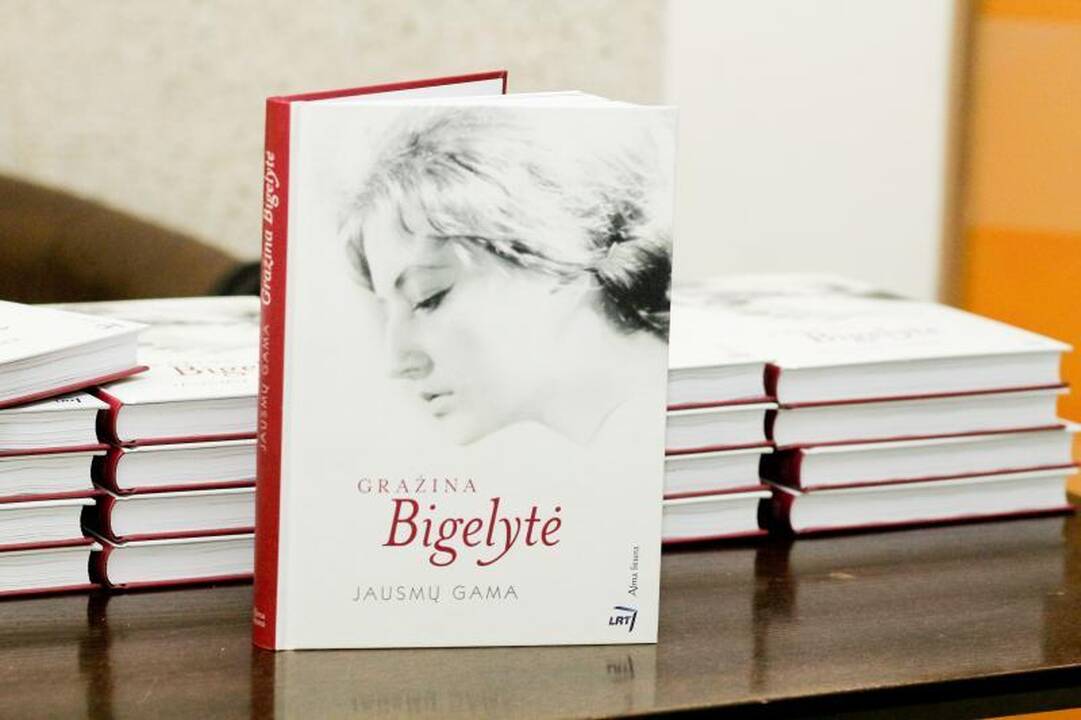 Pristatyta legendinės diktorės G. Bigelytės kūrybos knyga