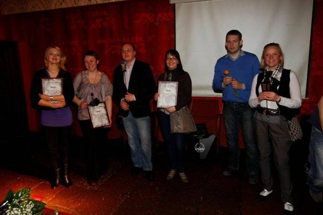 Klaipėdos žurnalistams išdalinti ŽENIA apdovanojimai