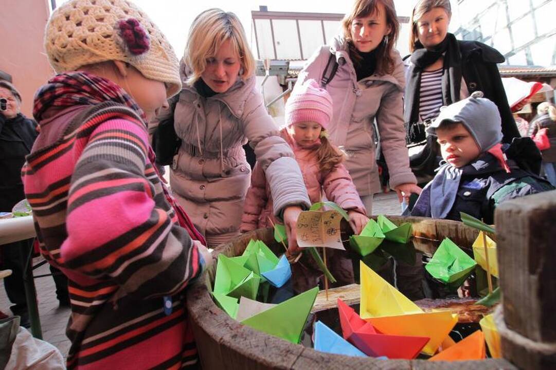 Atvelykio šventėje – mažųjų klaipėdiečių žaidimai