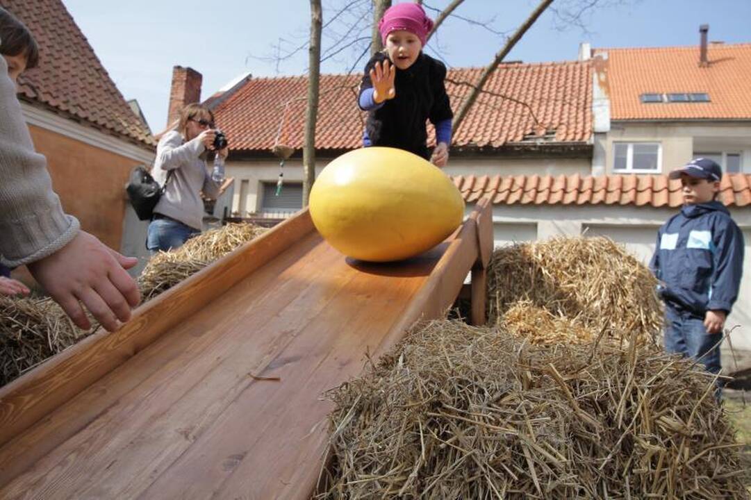 Atvelykio šventėje – mažųjų klaipėdiečių žaidimai