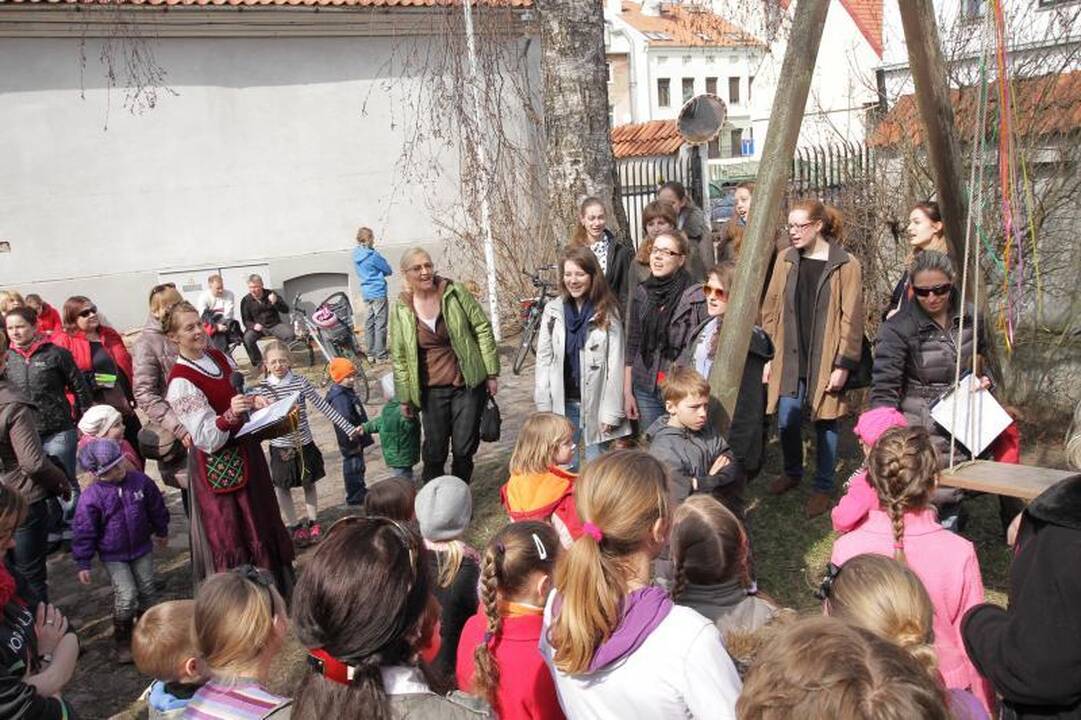 Atvelykio šventėje – mažųjų klaipėdiečių žaidimai