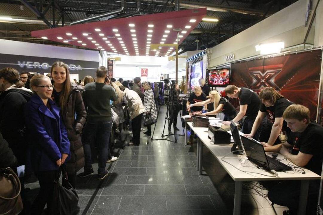 Klaipėdiečiai veržėsi į TV projektą „X faktorius“