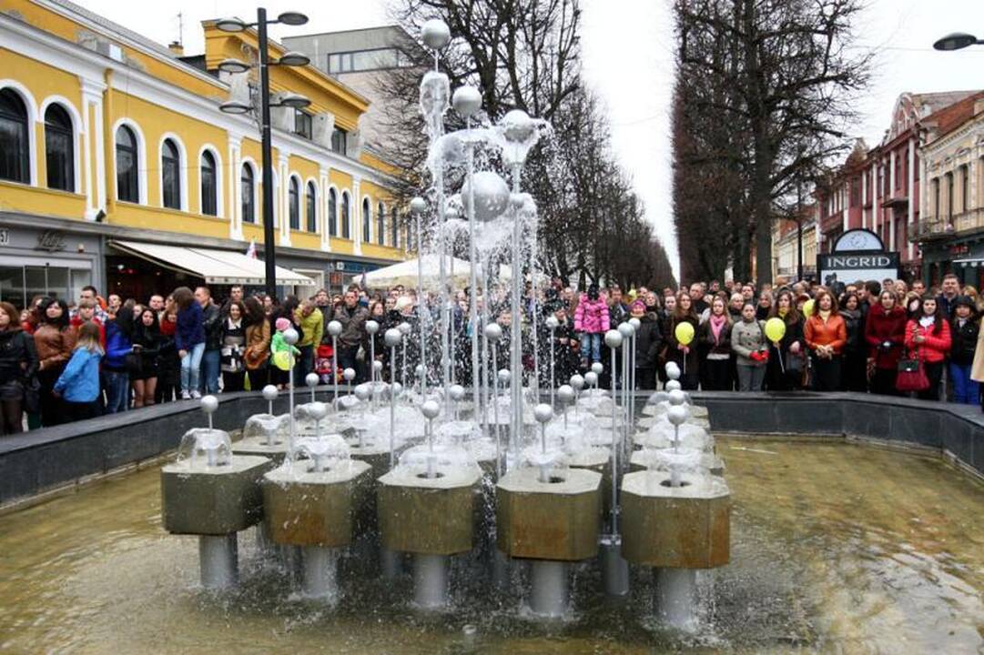 Laisvės alėjoje paskelbta vasaros pradžia