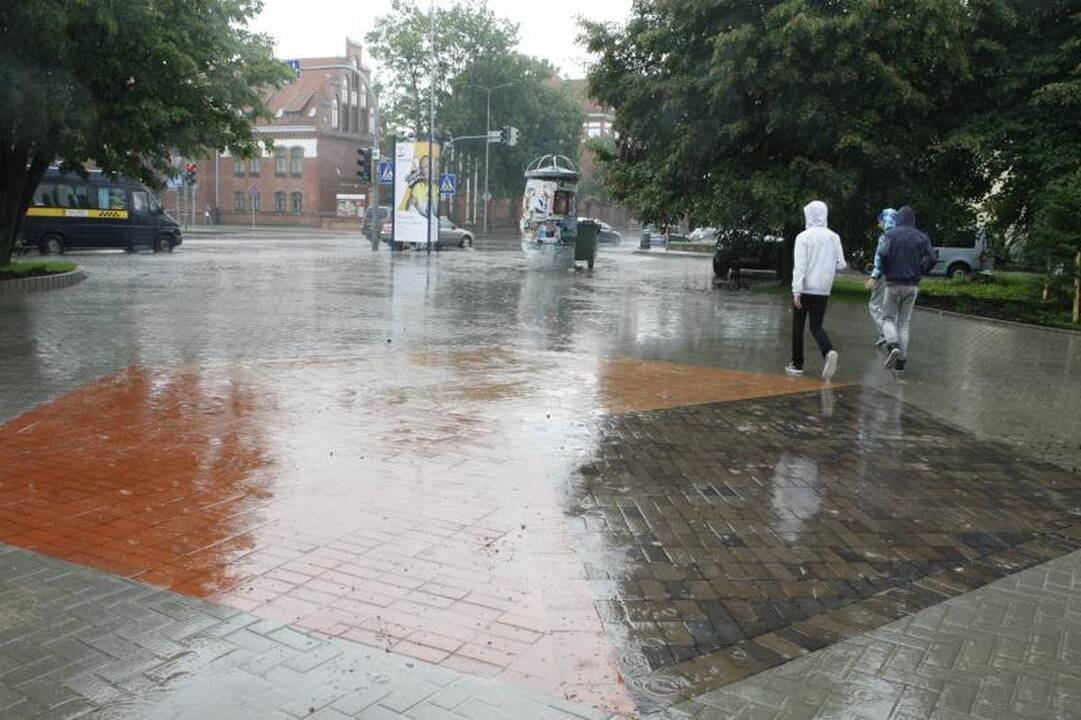 Klaipėdos poilsio parke – vandalų baimė
