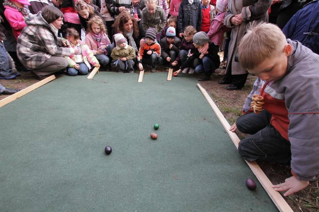 Atvelykio šventėje – mažųjų klaipėdiečių žaidimai