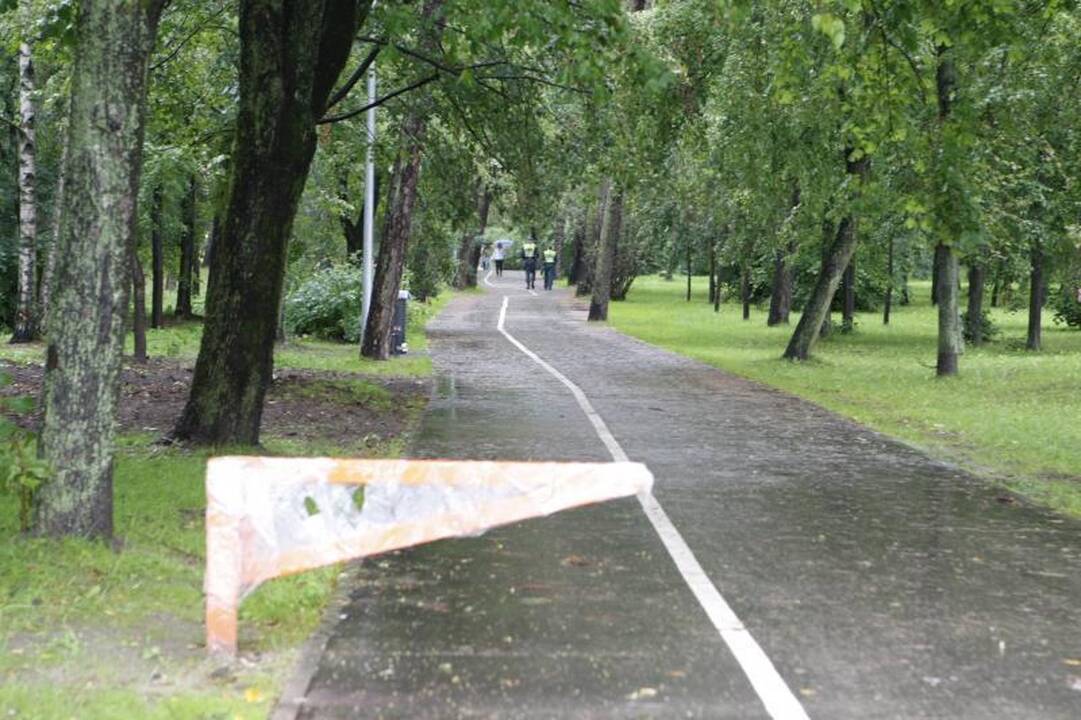 Klaipėdos poilsio parke – vandalų baimė