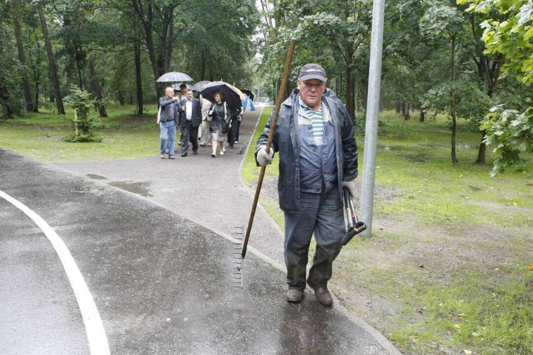 Klaipėdos poilsio parke – vandalų baimė