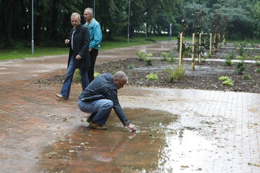 Klaipėdos poilsio parke – vandalų baimė