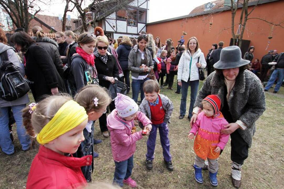 Atvelykio šventėje – mažųjų klaipėdiečių žaidimai
