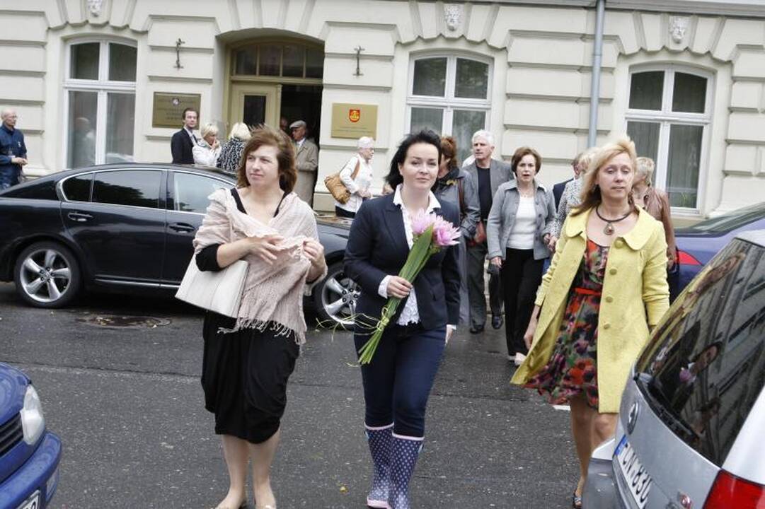 Lietuvos merienės Klaipėdoje atidarė "Miestų alėją" (papildyta nuotraukomis)