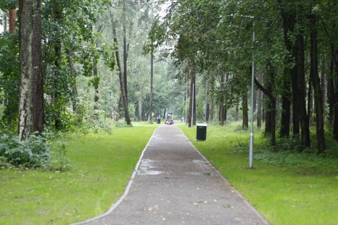 Klaipėdos poilsio parke – vandalų baimė