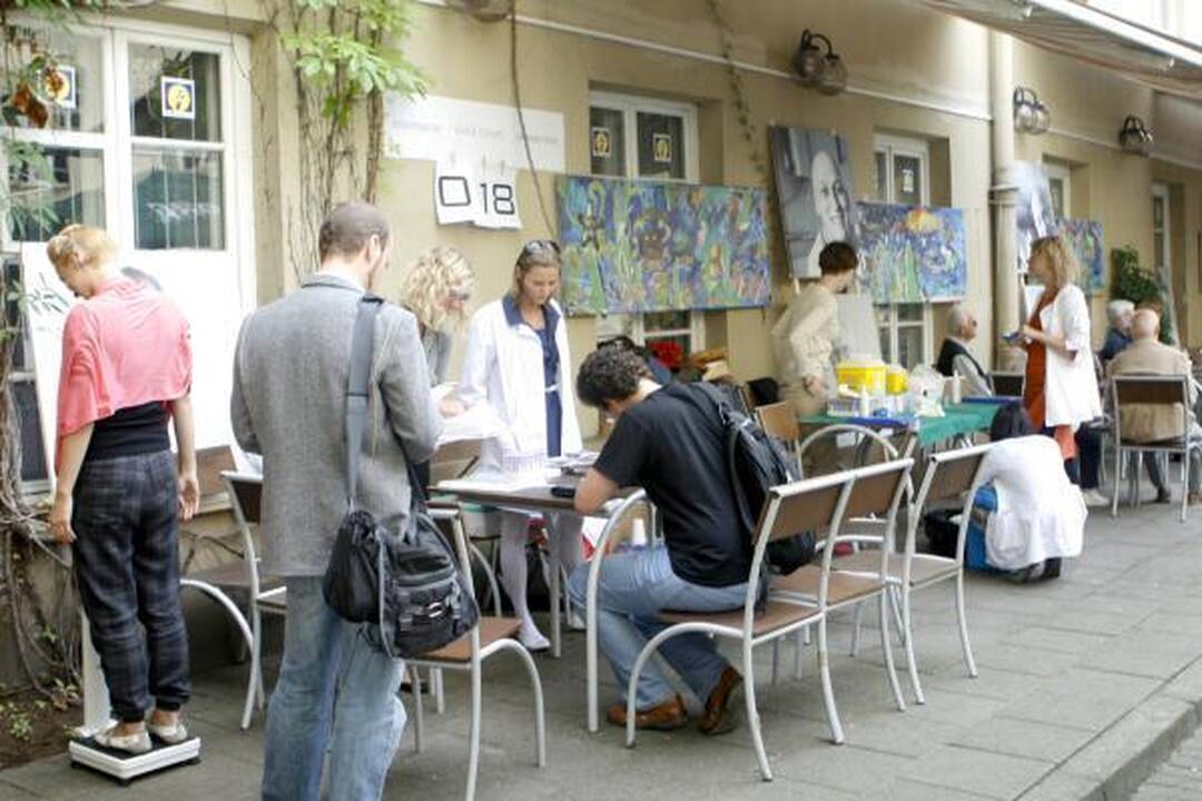 Mokytojų namų kiemelyje - donorystės akcija ir nemokami atlikėjų pasirodymai