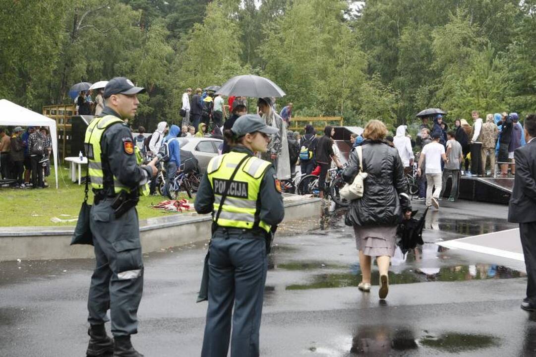 Klaipėdos poilsio parke – vandalų baimė