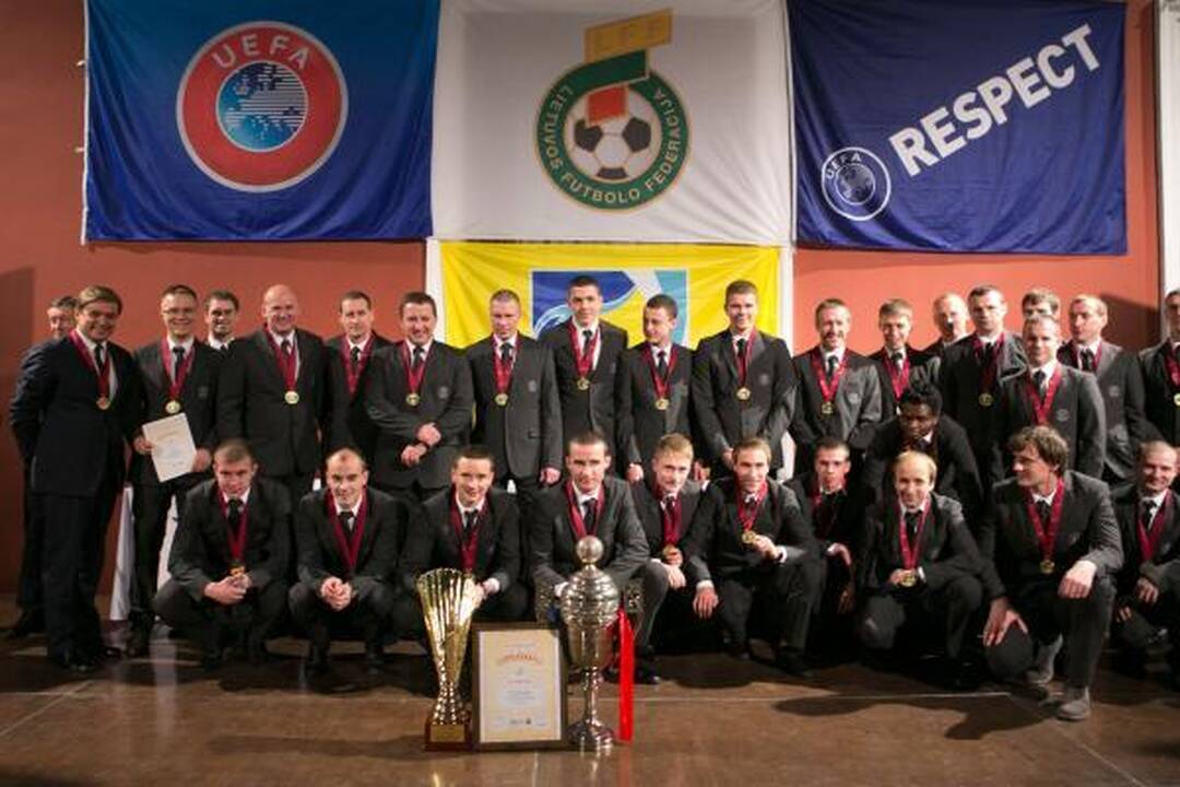 Geriausio Lietuvos futbolininko laurai - Ž. Karčemarskui