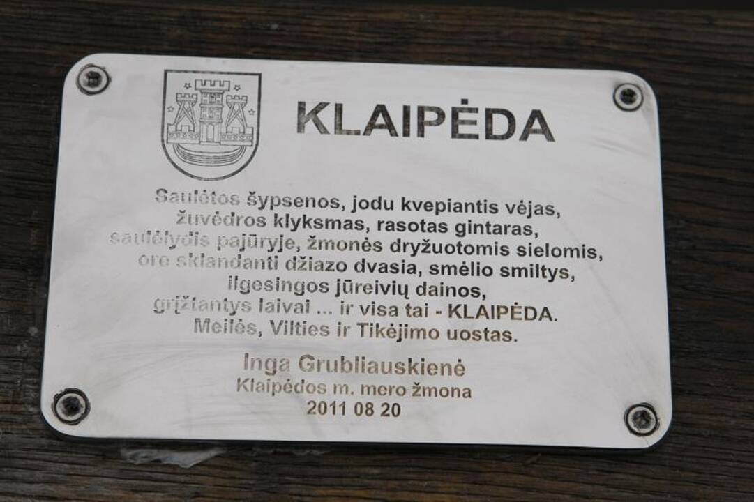 Lietuvos merienės Klaipėdoje atidarė "Miestų alėją" (papildyta nuotraukomis)