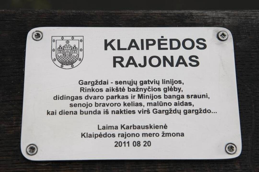 Lietuvos merienės Klaipėdoje atidarė "Miestų alėją" (papildyta nuotraukomis)
