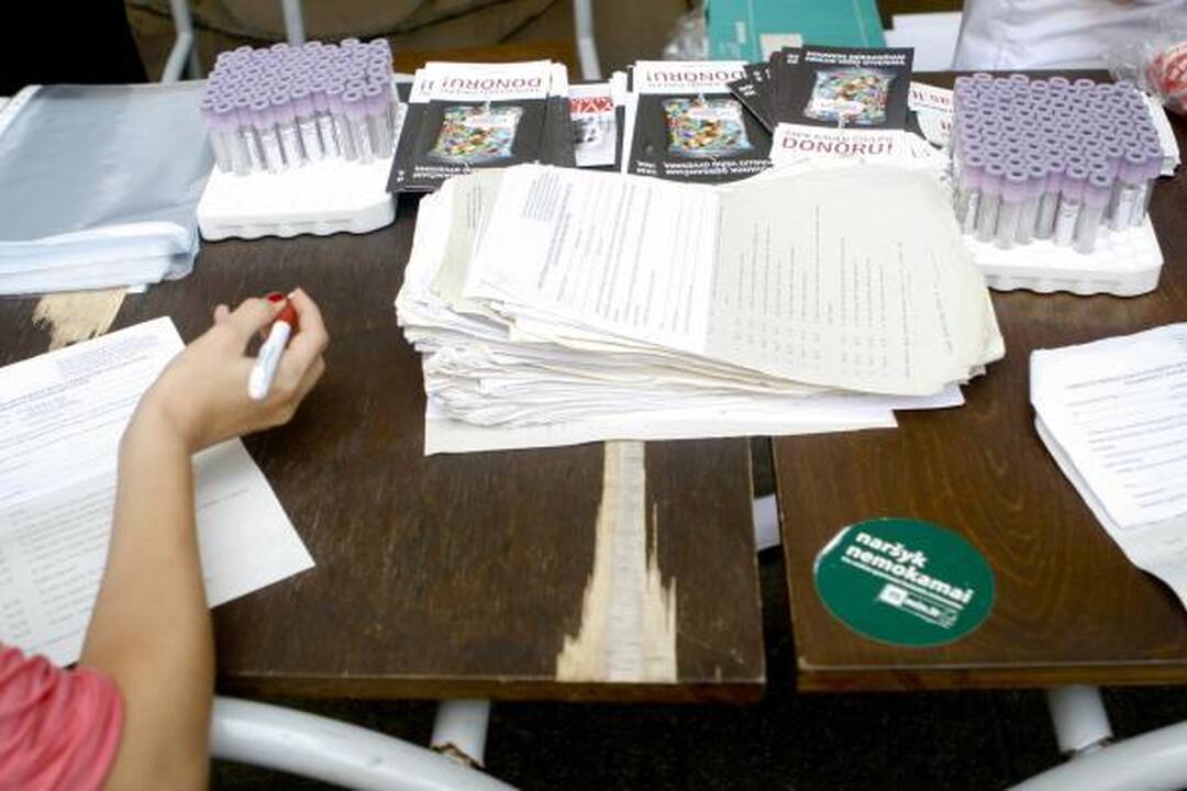 Mokytojų namų kiemelyje - donorystės akcija ir nemokami atlikėjų pasirodymai