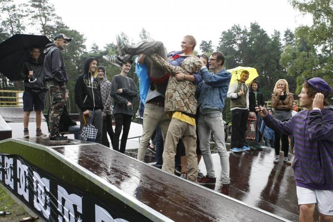 Klaipėdos poilsio parke – vandalų baimė