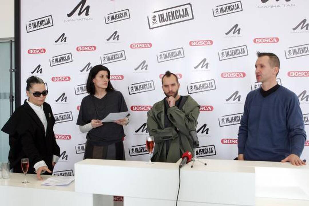 Talentai ruošiasi "Injekcijai"
