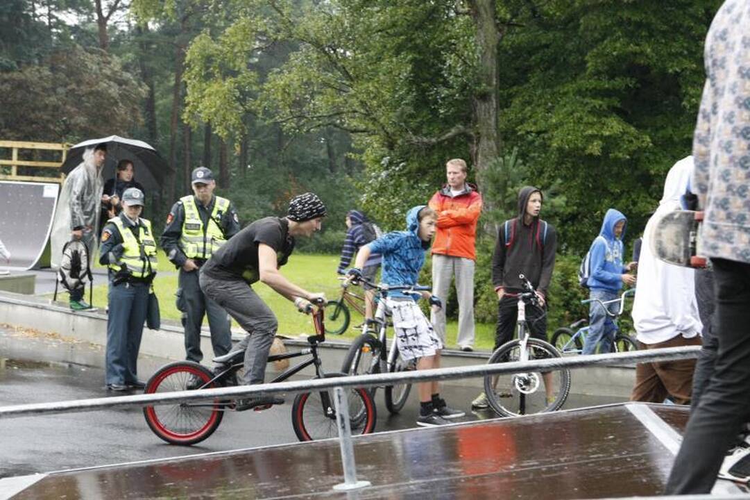 Klaipėdos poilsio parke – vandalų baimė
