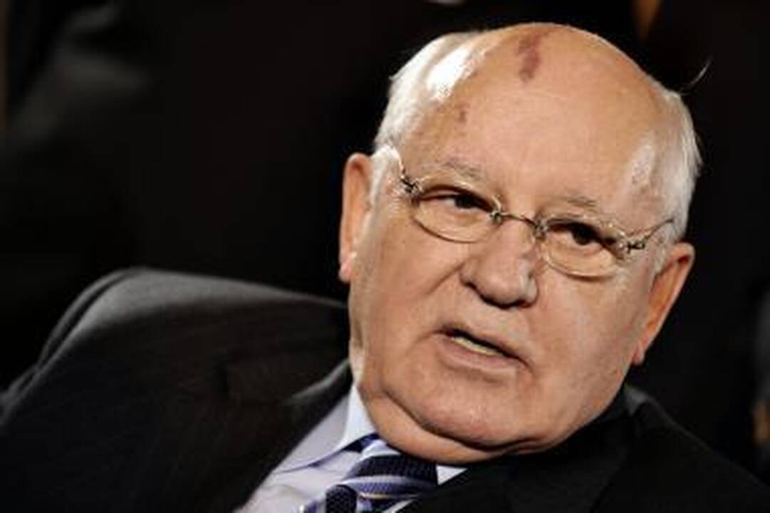 M.Gorbačiovas: kas bus Rusijos prezidentas - ne V.Putino reikalas