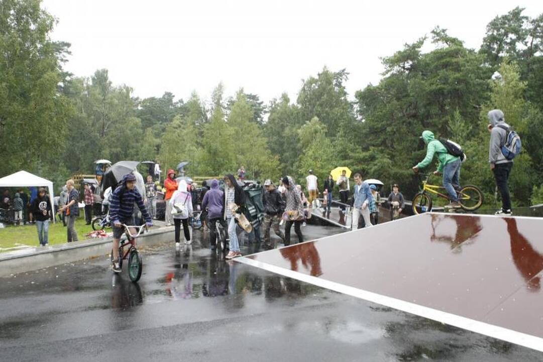 Klaipėdos poilsio parke – vandalų baimė