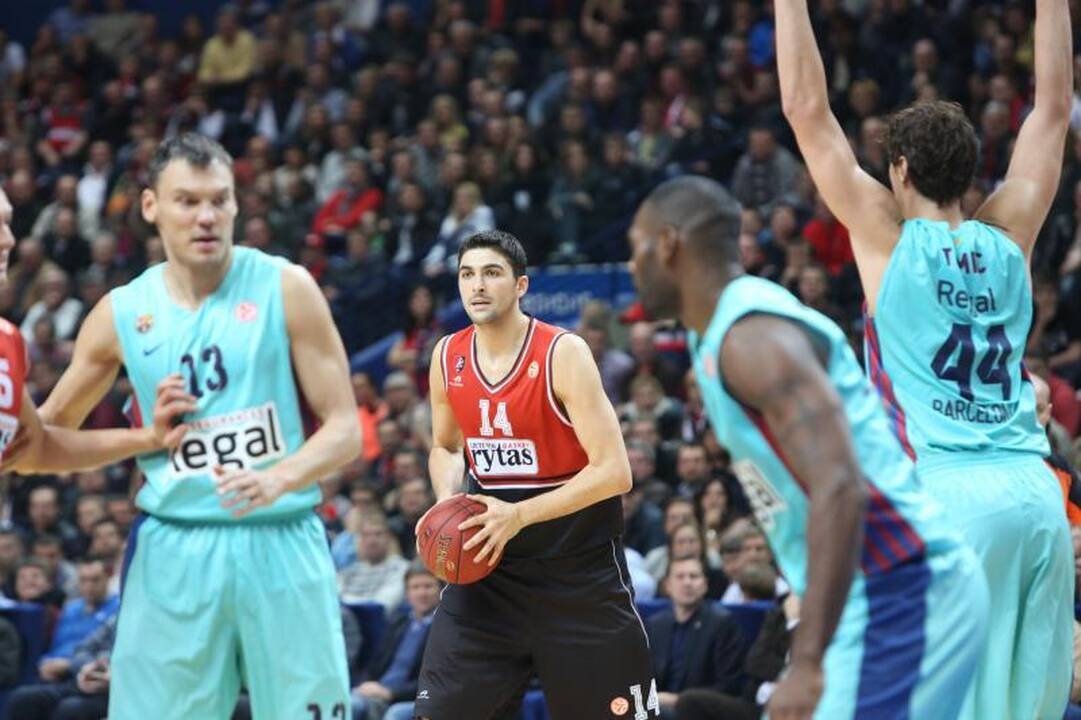 D. Maskoliūnas po pralaimėjimo „Barcelona“ ekipai svaidėsi žaibais