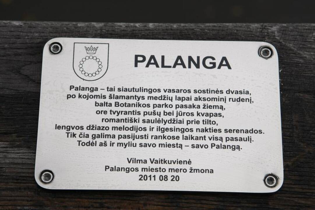 Lietuvos merienės Klaipėdoje atidarė "Miestų alėją" (papildyta nuotraukomis)